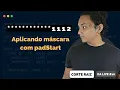 Utilizando padStart e padEnd no JavaScript Corte Raiz