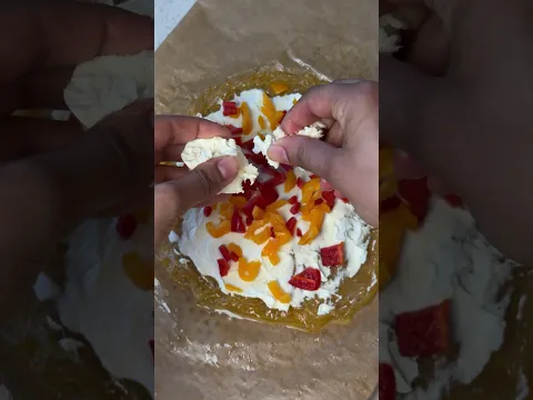 Türkische glutenfreie Reispapier-Pizza (ja, klingt verrückt, ist aber total lecker 😍)