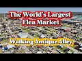 Walking Antique Alley at the World s Largest Flea Market