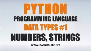 Python Programming Tutorials 3 - Python Data Types Explained in Detail Python Tutorials