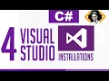 4 Visual Studio 2017 Installation - Quick n Easy Tutorials for Beginners
