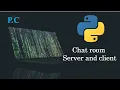 Chat room in python - server and client