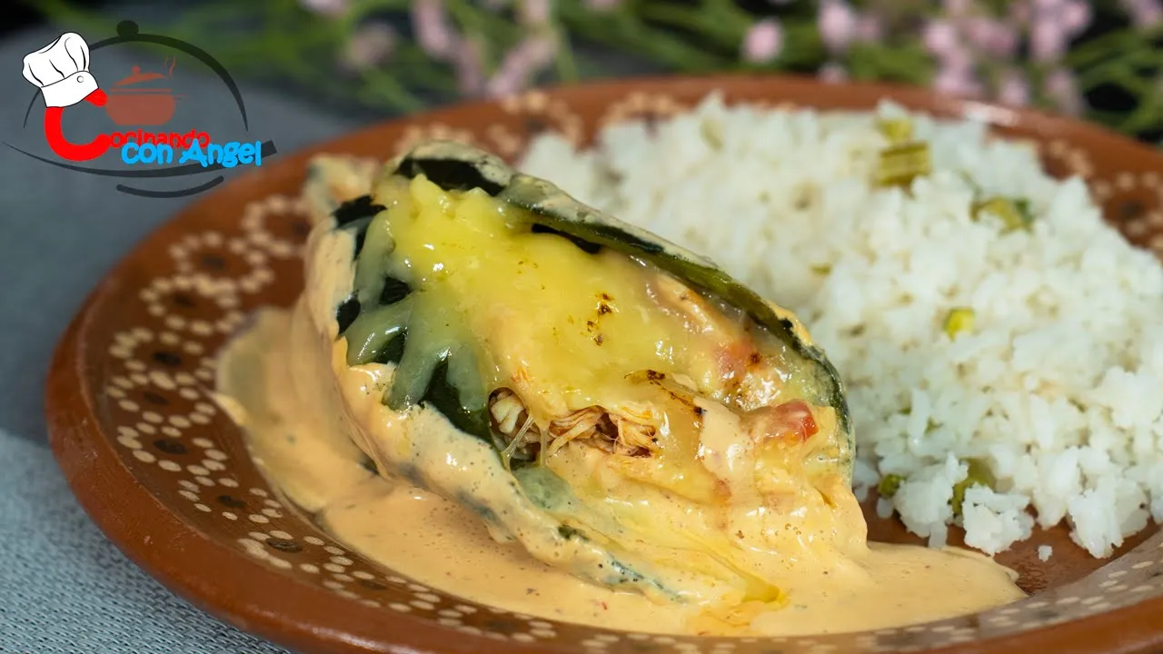 No Me Canso De Hacer Esta Receta Diferente De Chiles Rellenos Gratinados