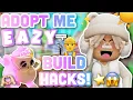 8 EASY BUILD HACKS In Roblox Adopt Me