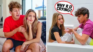 Download RANDOMLY CRYING THROUGHOUT THE DAY PRANK!! MP3