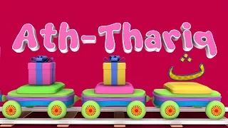 Download Animation 3D Juz Amma Ath Thariq Recite Quran Children with battar trains hijaiyah by abata chann MP3