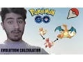 POKEMON GO EVOLUTION CALCULATOR how to workout Combat power before evolving