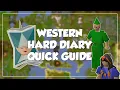 Western Provinces Hard Diary Quick Guide - Old School