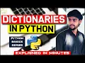 Dictionary in Python Working with Key-Value pairs Python Dictionaries ASA Learning