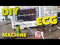 Check Your Heart Condition Under 10 DIY Homemade ECG Machine using AD8232