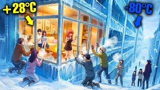The Word FROZE and EVERYONE and He is the ONLY one with FOOD at Home - Manhwa Recap