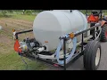HOW TO Build your own water trailer for irrigation farming fire fighting home use