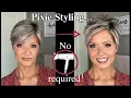 Pixie Hair Tutorial Styling withOUT a Blow Dryer