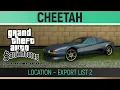 GTA San Andreas Definitive Edition - Cheetah Location