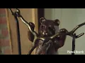 Curious Cub Cast Aluminum Fireplace Tool Set