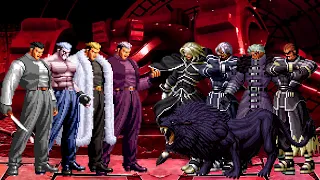 [KOF Mugen] Yamazaki Team vs NESTS Team