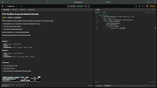 No Sound Leetcode 915 Partition Array into Disjoint Intervals