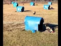 Plastic Barrel Tee Pees Game fowl Tee house
