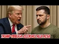 TRUMP OBBLIGA ZELENSKIJ ALLA RESA.