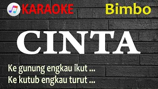 cinta bimbo karaoke lagu nostalgia