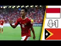 Download Lagu highlights indonesia vs timor Leste 4-1, cuplikan pertandingan indonesia vs timor Leste