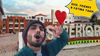 quiz media students aur fatima tahir superior university vlog 