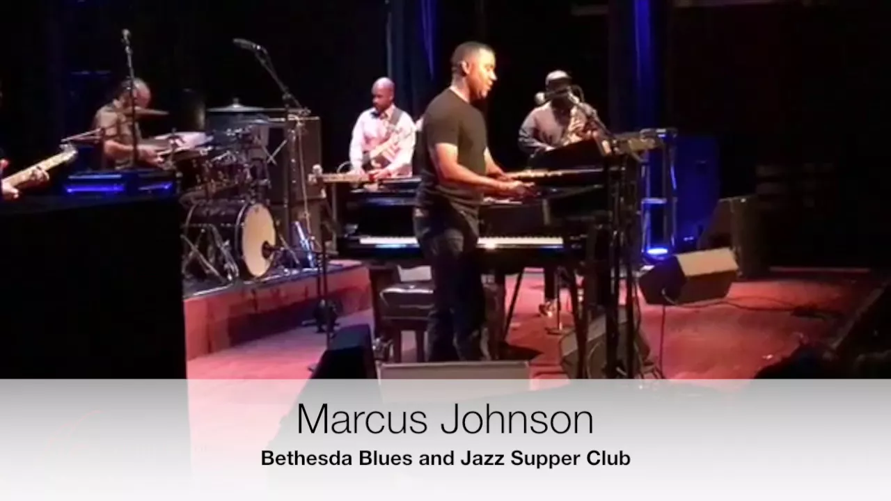 Marcus Johnson - All The Things Your Man Won't Do live from Bethesda Blues and Jazz Supper Club