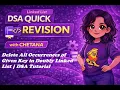 15 Delete All Occurrences of Given Key in Doubly Linked List DSA Tutorial