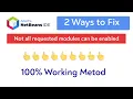 NetBeans not all requested modules can be enabled Fixing 100 Working Method