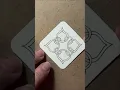 How to draw tangle pattern Waybop