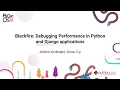 SPONSOR WORKSHOP Jerome Vieilledent Sumer Cip Blackfire Debugging Performance