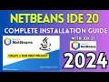 How to Install NetBeans IDE 20 on Windows 10 64 bit 2024 Update with JDK 21 Complete Guide
