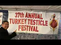 1st Time Eating Turkey Testicles Turkey Testicle Festival