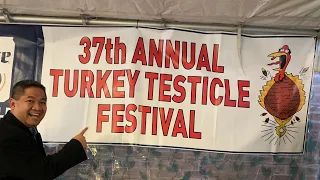 1st Time Eating Turkey Testicles Turkey Testicle Festival