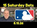 Saturday MLB Picks - 26 l Craig Trapp MLB Betting Picks Baseball Predictions