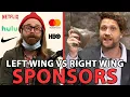 Left Wing Sponsors vs Right Wing Sponsors