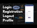 Login and Registration in Android Studio