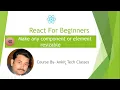 40 - Make any component or element as Resizable Create Resizable Component Ankit Tech Classes
