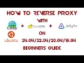 How to Reverse Proxy Jellyfin Caddy Duckdns on Ubuntu 24 04 Beginners Guide