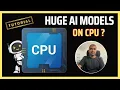 Microsoft BitNet Shocking 100B Param Model on a Single CPU