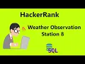 Weather Observation Station 8 Hackerrank Solution - SQL Hackerrank SQL