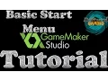 GameMaker Tutorial - Basic Start Menu