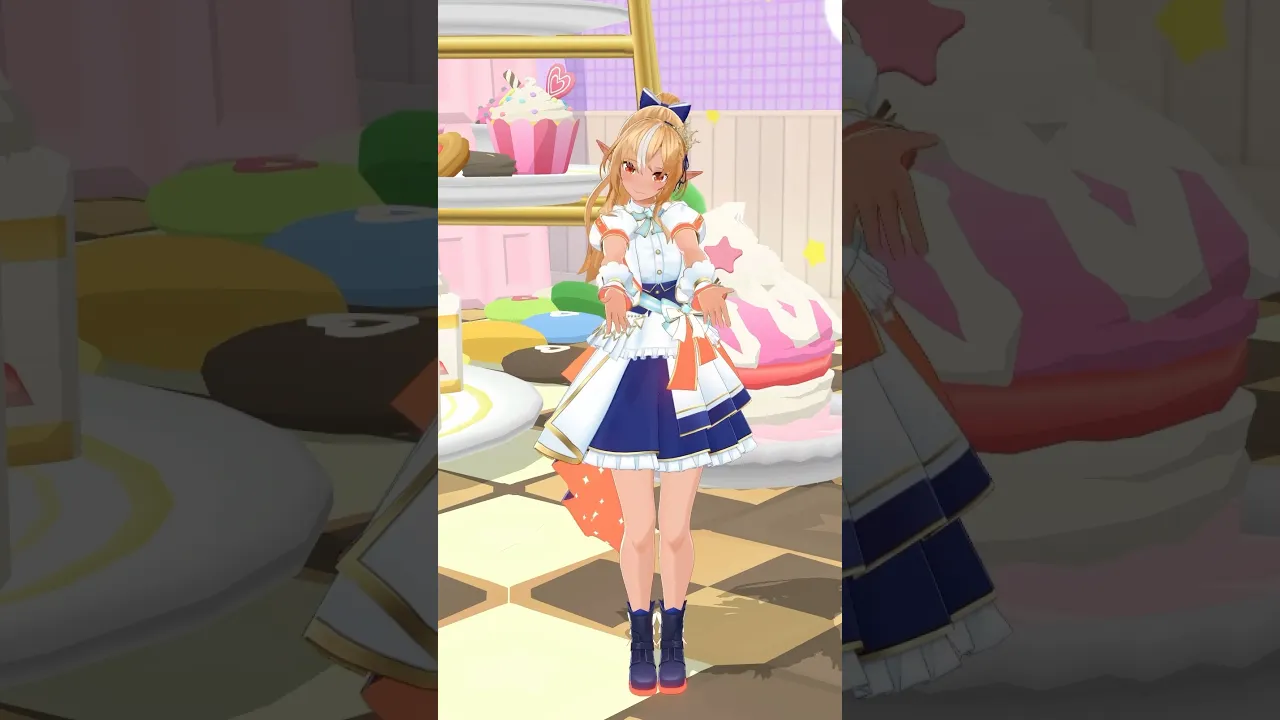 ひたむきシンデレラ！ 踊ってみた   #ホロライブ #不知火フレア  #shorts