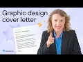 Graphic design cover letter tips and example free template