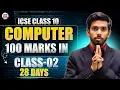 Crash Course 02 Class X ICSE 100 MARKS in 28 days Prateik Sharma by Java
