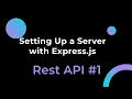 Rest API Setting Up a Server with Express js and Integrating Environment Variables with dotenv