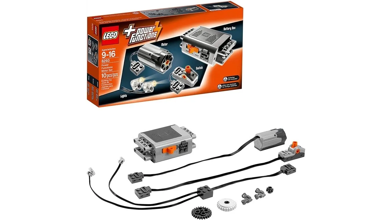 Lego Merry-go-Round using Lego Technic Power Functions Motor Set 8293
