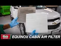 How To Change the Cabin Air Filter on a 2010 to 2016 Chevy Equinox