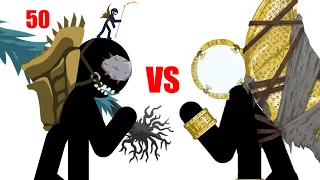 50 Kai Riders Vs Last Stand - Stick War Saga