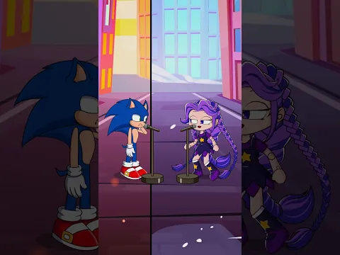 SONIC vs Lily Lovebraids Heaven vs Hell SINGING Challenge! 🎙🥴